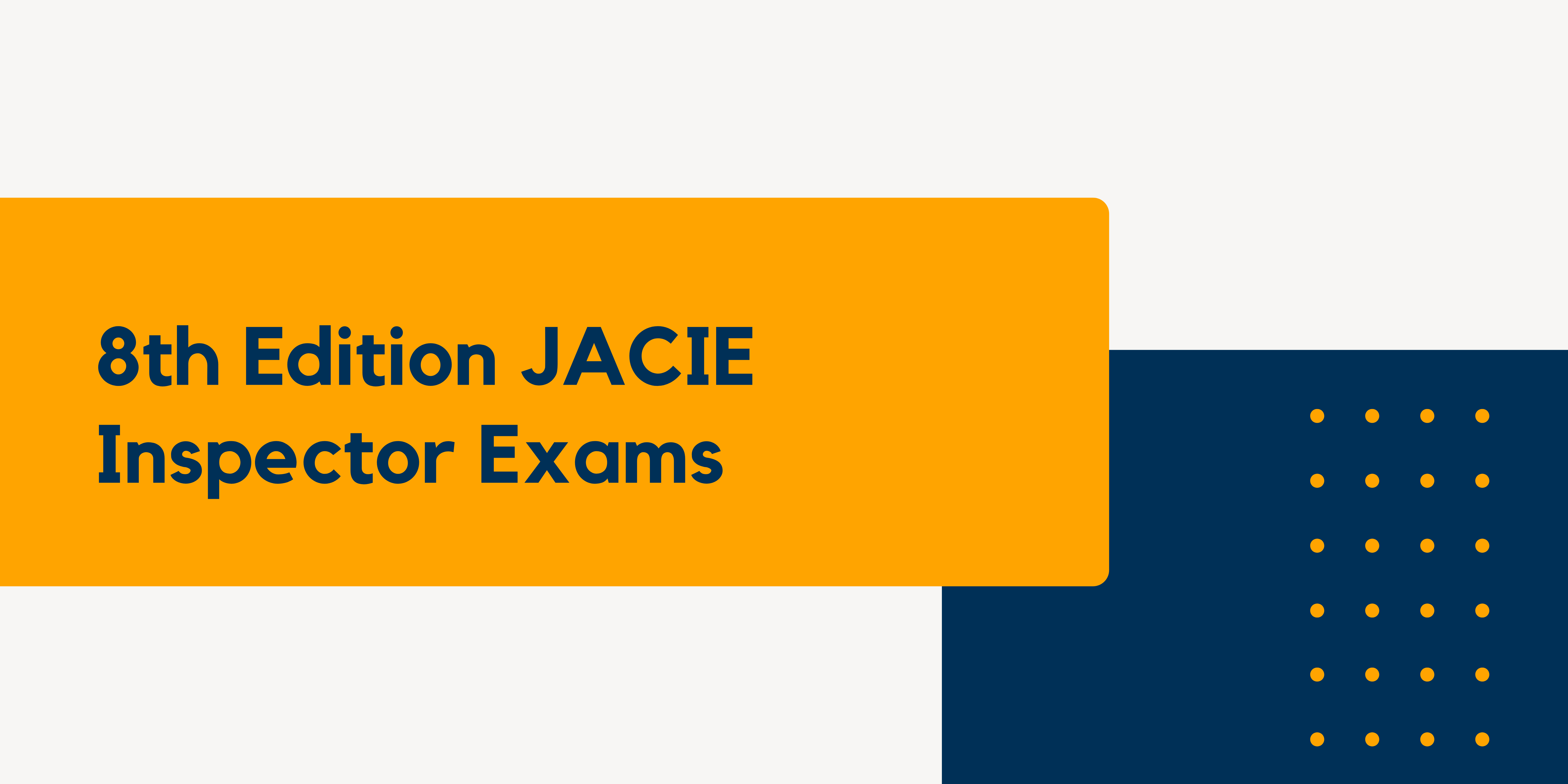 8th Edition JACIE Inspector Exams